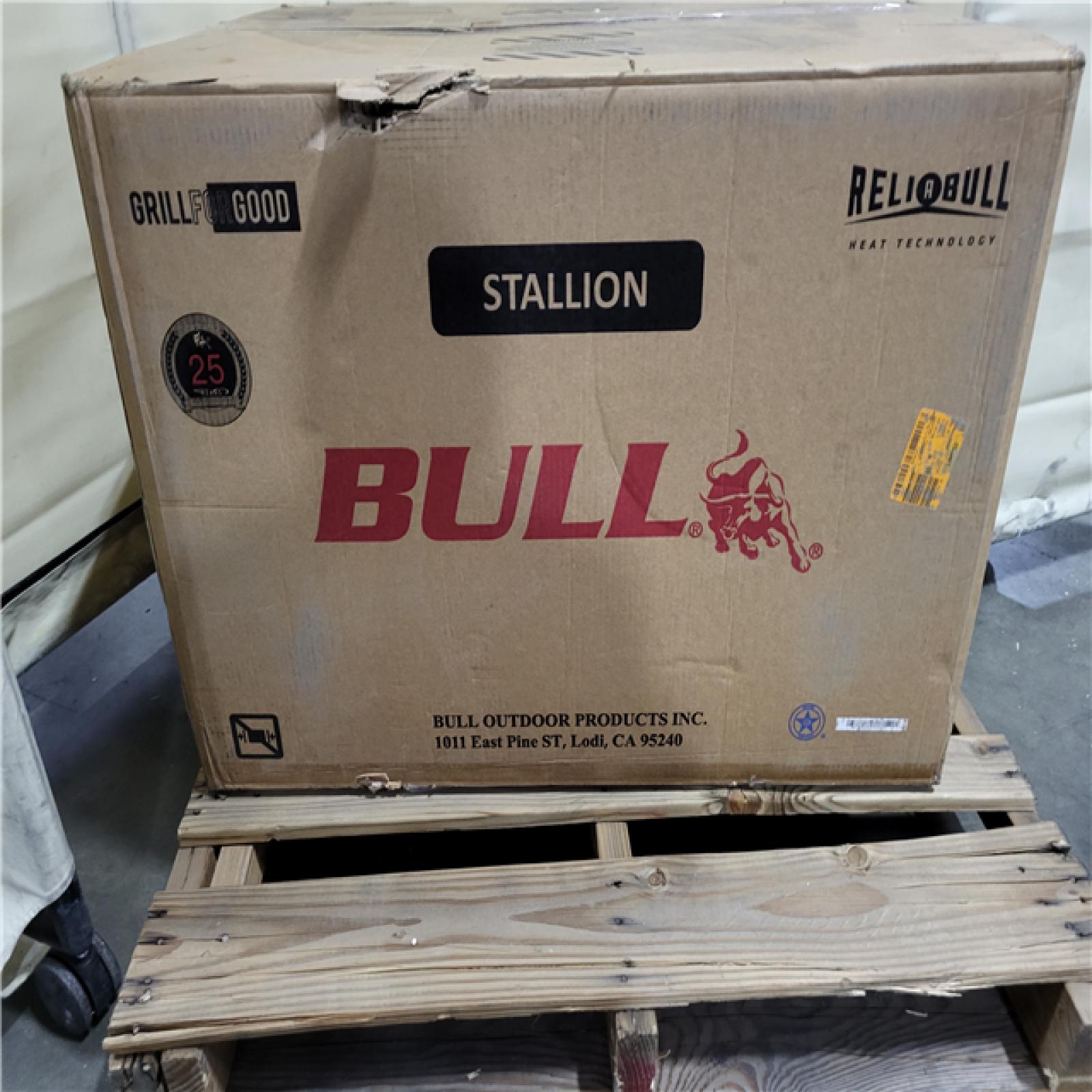 CALIFORNIA AS-IS BULL STALLION 4 BURNER GRILL HEAD