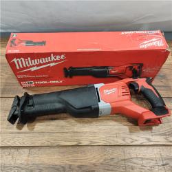 AS-IS Milwaukee M18 18-Volt Lithium-Ion Cordless SAWZALL Reciprocating Saw (Tool-Only)