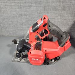 HOUSTON LOCATION - AS-IS Milwaukee M18 FUEL 18V Lithium-Ion Brushless Cordless 7-1/4 in. Circular Saw (Tool-Only)