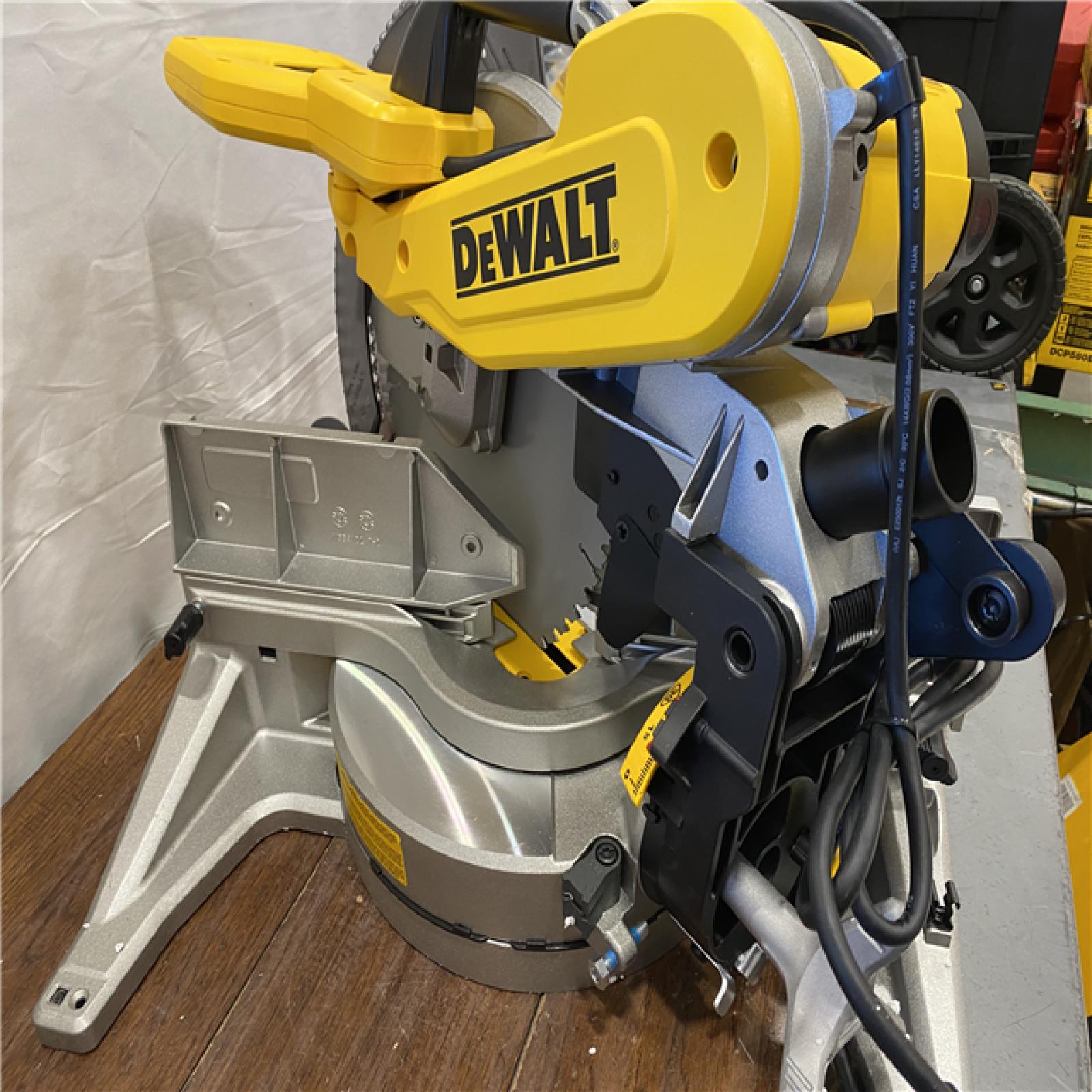 AS-ISDeWalt 15 Amp Corded 12 in. Compound Double Bevel Miter Saw