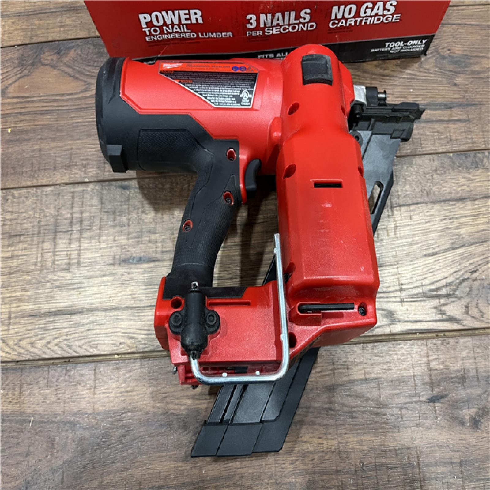 AS-IS MILWAUKEE M18 FUEL 3-1/2 in. 18-Volt 30-Degree Lithium-Ion Brushless Cordless Framing Nailer (Tool-Only)