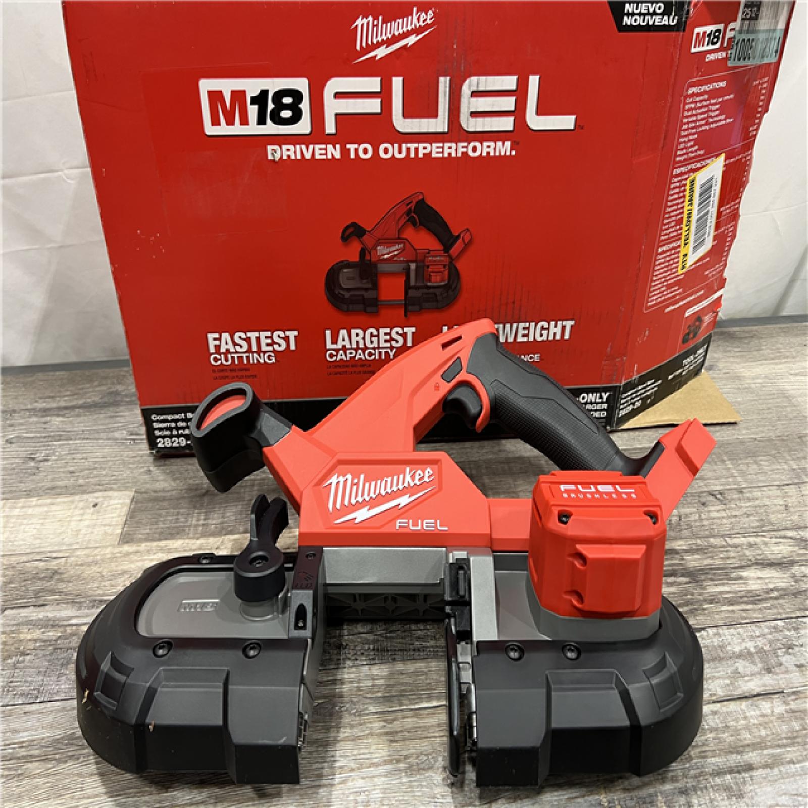 AS-IS Milwaukee M18 FUEL Compact Band Saw