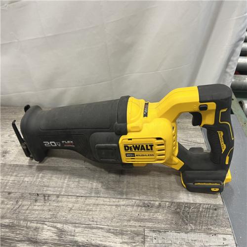 AS-IS DEWALT 20V MAX Lithium Ion Cordless Brushless Reciprocating Saw with FLEXVOLT ADVANTAGE (Tool Only)