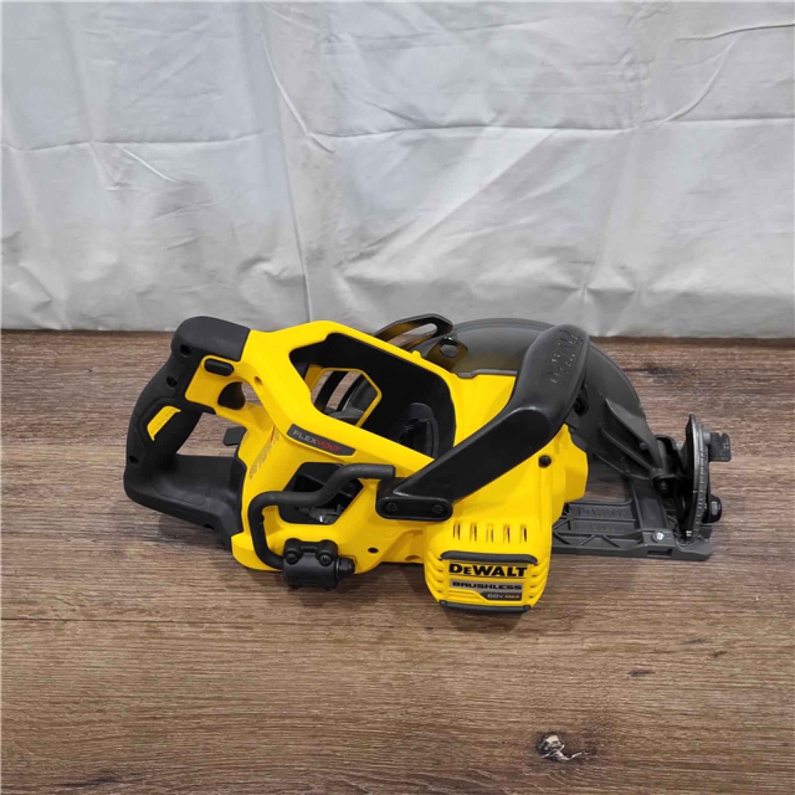 NEW! DEWALT DCS577X1 60V FLEXVOLT MAX Lithium-Ion 7-1/4 Brushless Cordless Wormdrive Style Circular Saw Kit 9.0 Ah