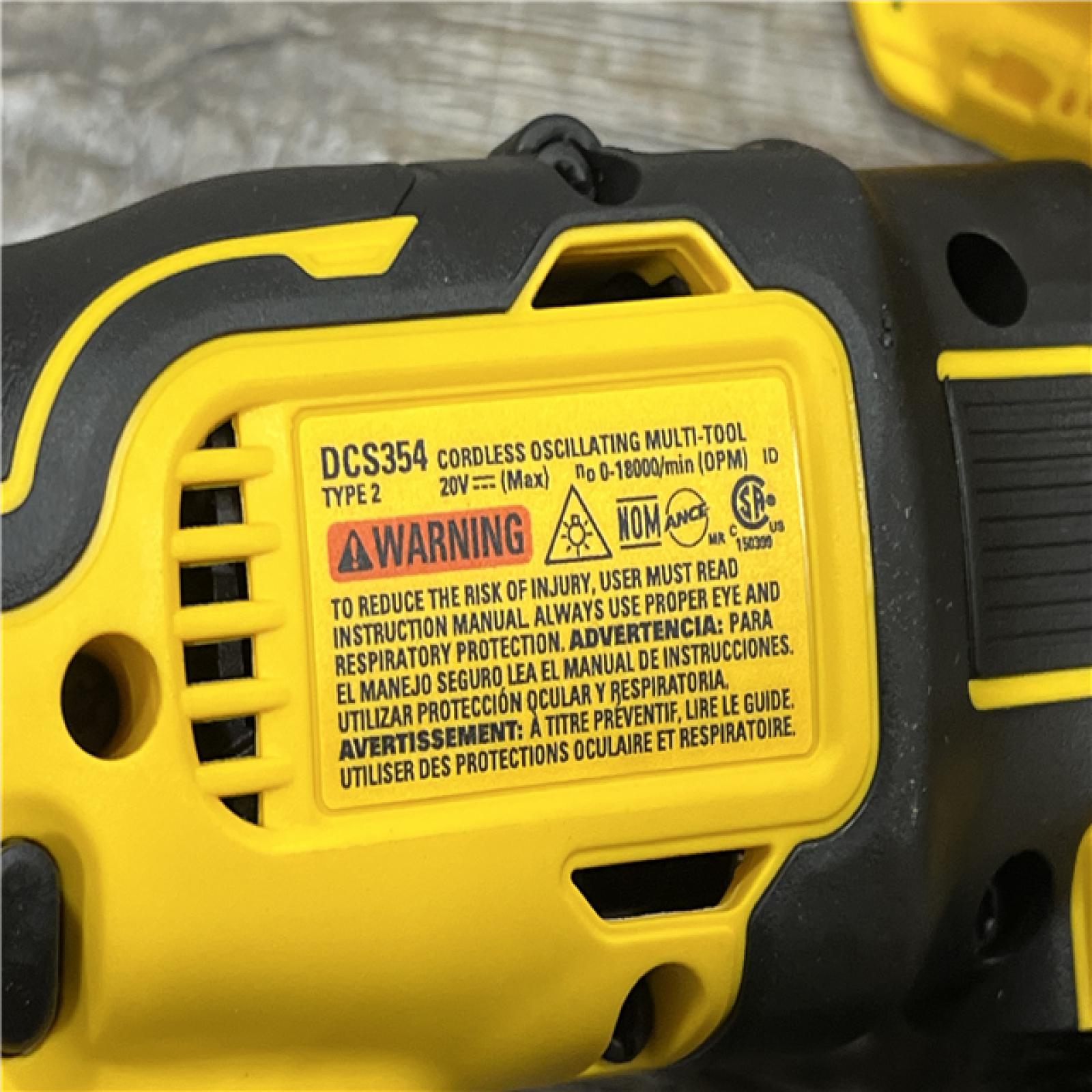 AS-IS DeWalt 20V MAX ATOMIC Cordless Brushless 4 Tool Combo Kit