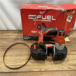 AS IS Milwaukee 2529-20 M12 FUEL 12V Compact Band Saw Bare Tool