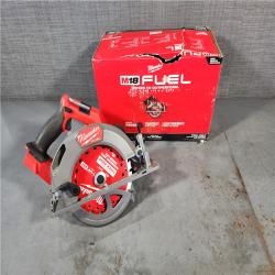 HOUSTON LOCATION - AS-IS Milwaukee M18 FUEL 18V Lithium-Ion Brushless Cordless 7-1/4 in. Circular Saw (Tool-Only)