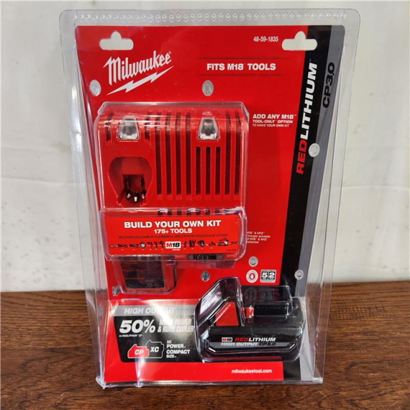 NEW Milwaukee M18 18 Volt Lithium Ion HIGH OUTPUT Starter Kit