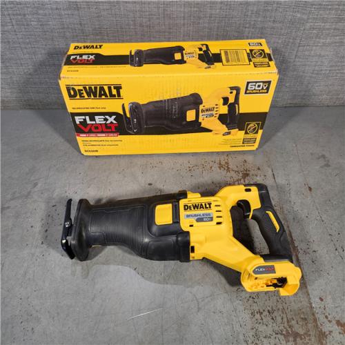 HOUSTON LOCATION - AS-IS DeWalt DCS389B FLEXVOLT 60V MAX Cordless Brushless Reciprocating Saw (Tool-Only)