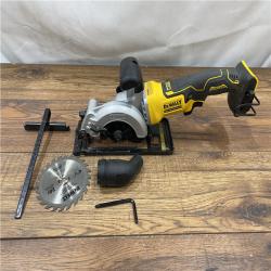 AS IS DEWALT ATOMIC 20V MAX Cordless Brushless 4-1/2 in. Circular Saw (Tool Only)