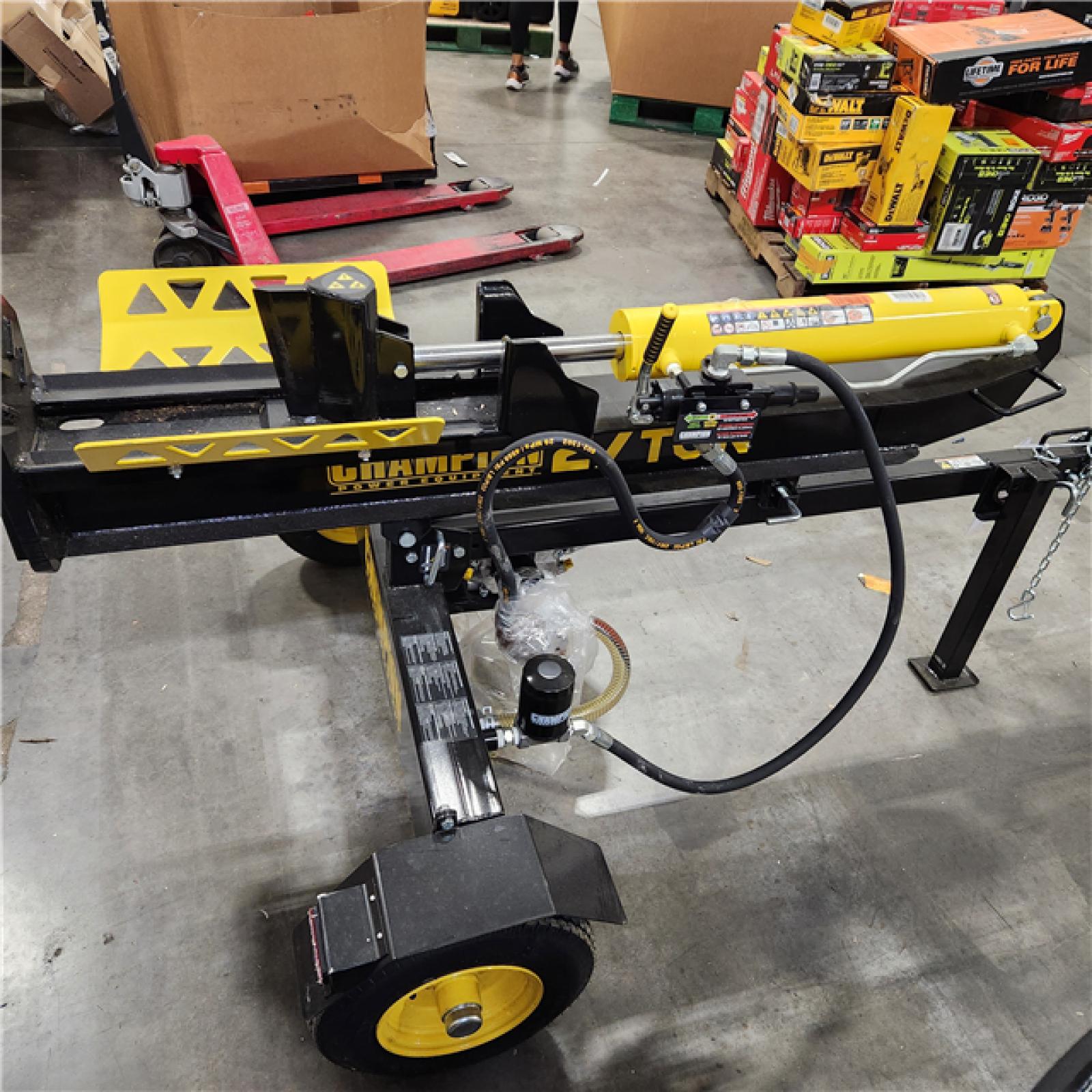 Dallas Location - As-Is Champion Power Equipment 27 Ton log splitter