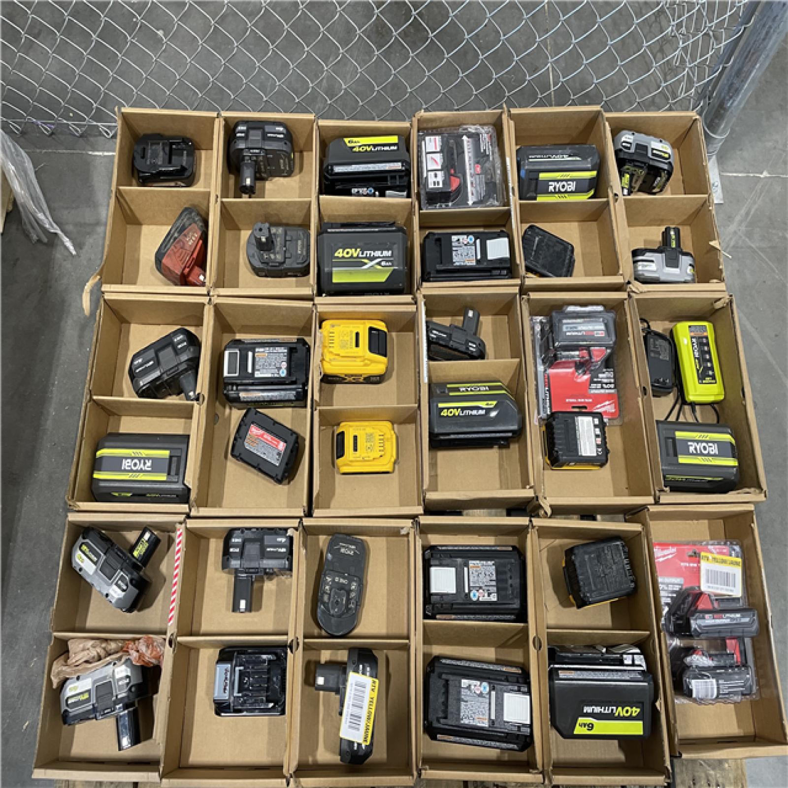 DALLAS LOCATION - AS-IS BATTERY PALLET