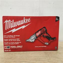 Phoenix Location Milwaukee M18 18-Volt Lithium-Ion Cordless 18-Gauge Double Cut Metal Shear (Tool-Only)