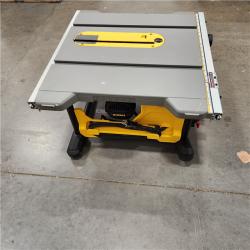 AS-IS DEWALT 15 Amp Corded 8-1/4 in. Compact Portable Jobsite Table Saw