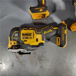 HOUSTON LOCATION - AS-IS DEWALT 20-Volt Lithium-Ion Cordless 3-Tool Combo Kit with FLEXVOLT 9 Ah and 20V 6 Ah Batteries and Charger