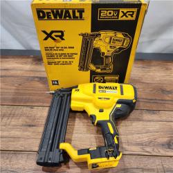 AS-IS DeWalt 20V MAX XR Lithium-Ion Electric Cordless 18-Gauge Brad Nailer (Tool Only)