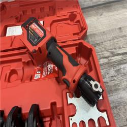 AS-IS Milwaukee-2674-22C M18 Short Throw Press Tool Kit W/ PEX Crimp Jaws