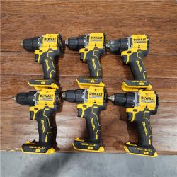 AS-IS DeWalt ATOMIC COMPACT SERIESâ„¢ 20V MAX* Brushless Cordless 1/2 in. Drill/Driver (6 PACKS)