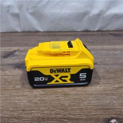 AS-IS DEWALT 20-Volt Maximum XR 5.0 Ah Battery Pack and Charger