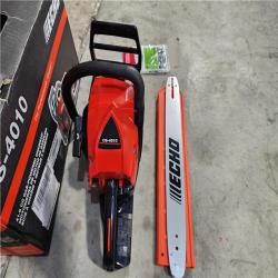 HOUSTON LOCATION - AS-IS 41.6 CC GAS-POWERED CHAINSAW ECHO CS-4010