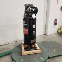 Dallas Location - As-Is Husky C603H Stationary Electric Air Compressor