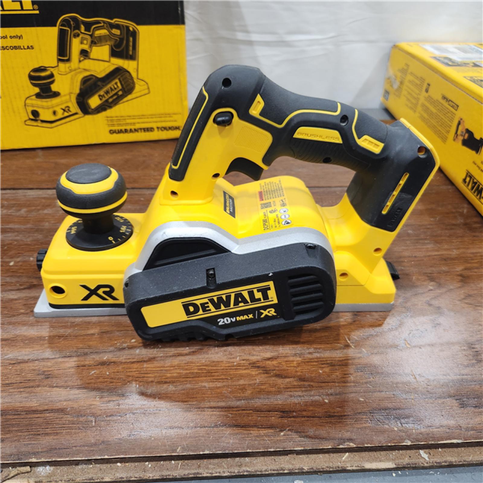 AS-IS DEWALT DCP580B 20V MAX Lithium Ion Brushless Planer