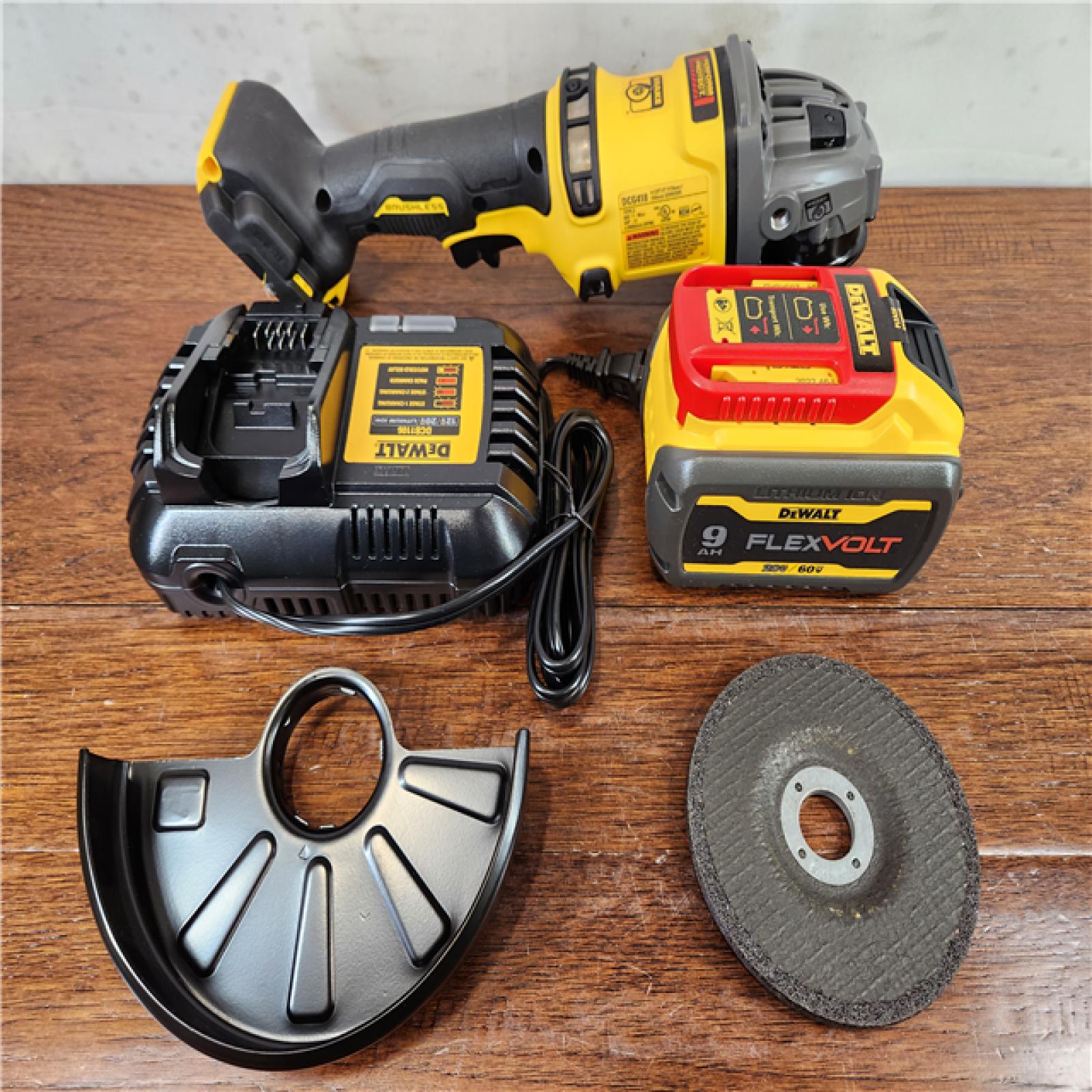 Good DEWALT 60V MAX FLEXVOLT Brushless Cordless Grinder with Kickback Brake Kit