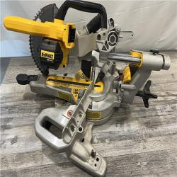 AS-IS DEWALT 20-Volt MAX Lithium-Ion Cordless 7-1/4 in. Miter Saw (Tool Only)