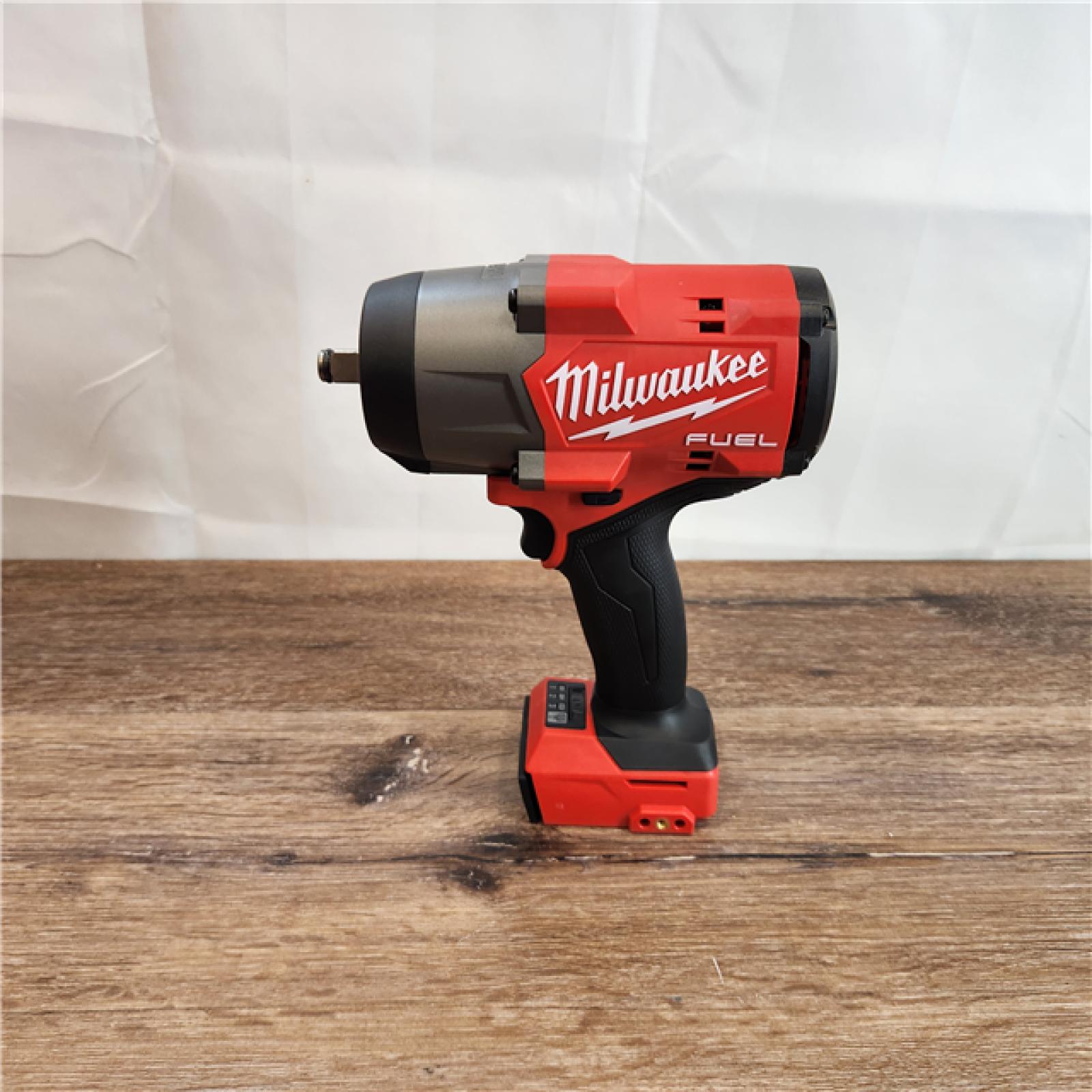 AS-IS Milwaukee M18 FUEL 18V Lithium-Ion Brushless Cordless High-Torque 1/2 in. Impact Wrench W/Friction Ring Kit