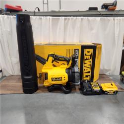 AS IS DeWalt Brushless Cordless Battery Powered Handheld Leaf Blower KIT