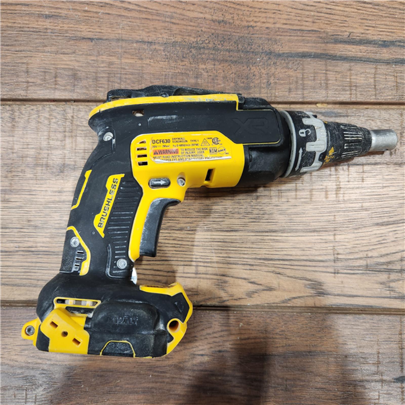 AS-IS DeWalt DCF630B 20V Cordless Brushless Screw Gun (Tool Only)