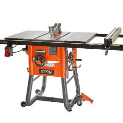 DALLAS LOCATION - RIDGID 10 in. Contractor Table Saw with Cast Iron Top