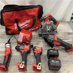 AS-IS Milwaukee  M18 FUEL 5-TOOL COMBO KIT 2996-25