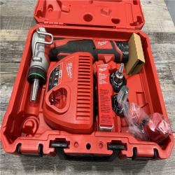 AS-IS MILWAUKEE M12 12-Volt Lithium-Ion Cordless PEX Expansion Tool Kit with (2) 1.5 Ah Batteries, (3) Expansion Heads and Hard Case