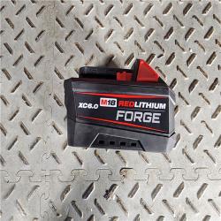 HOUSTON LOCATION - AS-IS (QTY - 3) Milwaukee 48-11-1861 18V M18 REDLITHIUM FORGE HIGH OUTPUT XC6.0 Battery