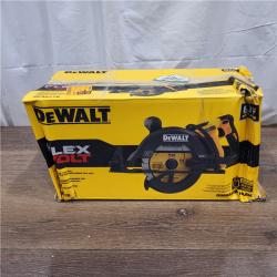 AS-IS FLEXVOLT 60V MAX Cordless Brushless 7-1/4 in. Wormdrive Style Circular Saw (Tool Only)