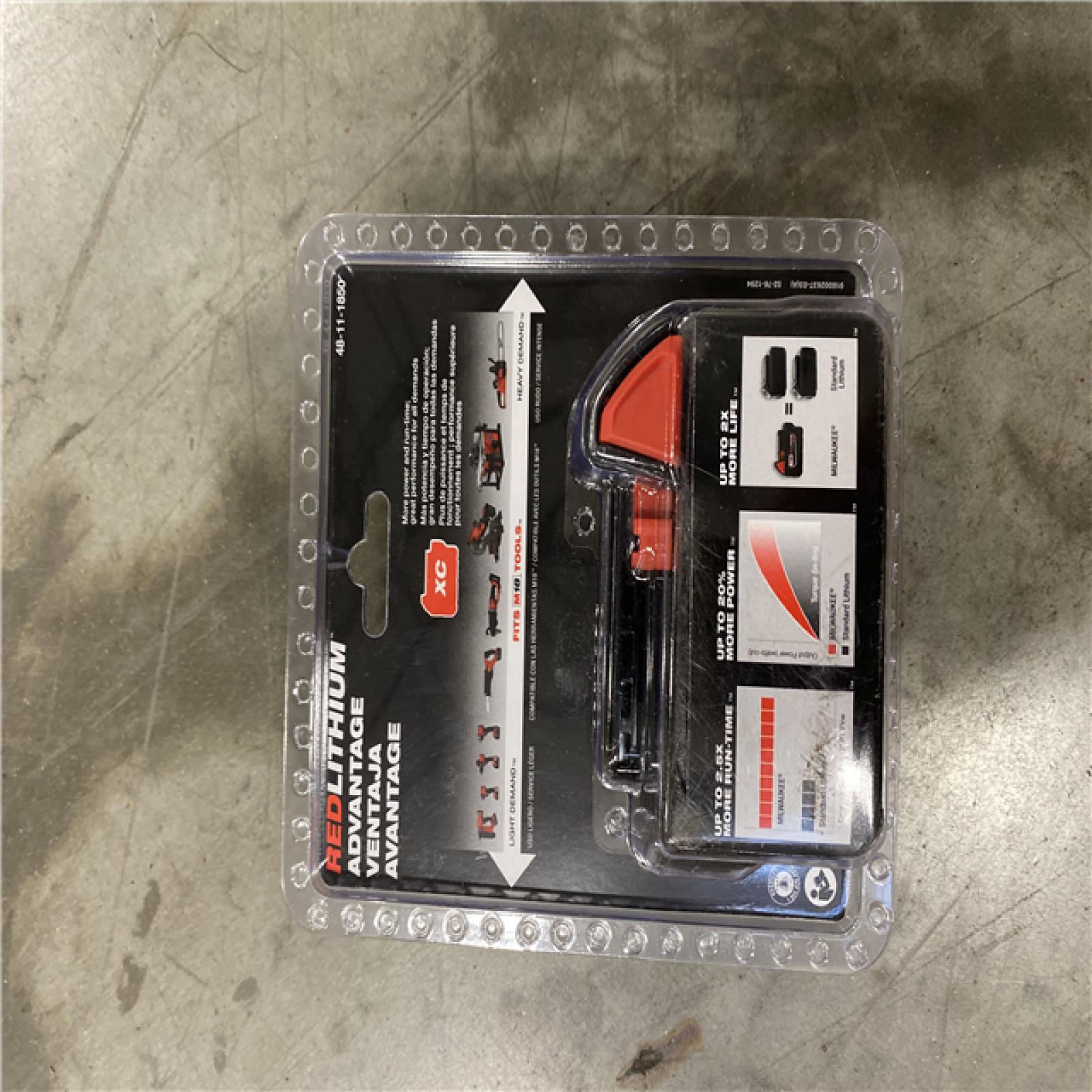 NEW! - Milwaukee M18 18-Volt 5.0 Ah Lithium-Ion XC Extended Capacity Battery Pack