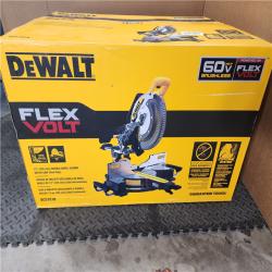 HOUSTON LOCATION - AS-IS DEWALT 60V Lithium-Ion 12 in. Cordless Sliding Miter Saw (Tool Only)