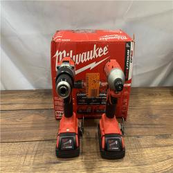 AS IS Milwaukee M18 Compact Brushless 2-Tool Combo Kit