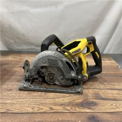 AS-IS DEWALT FLEXVOLT 60V MAX Cordless Brushless 7-1/4 in. Wormdrive Style Circular Saw (Tool Only)