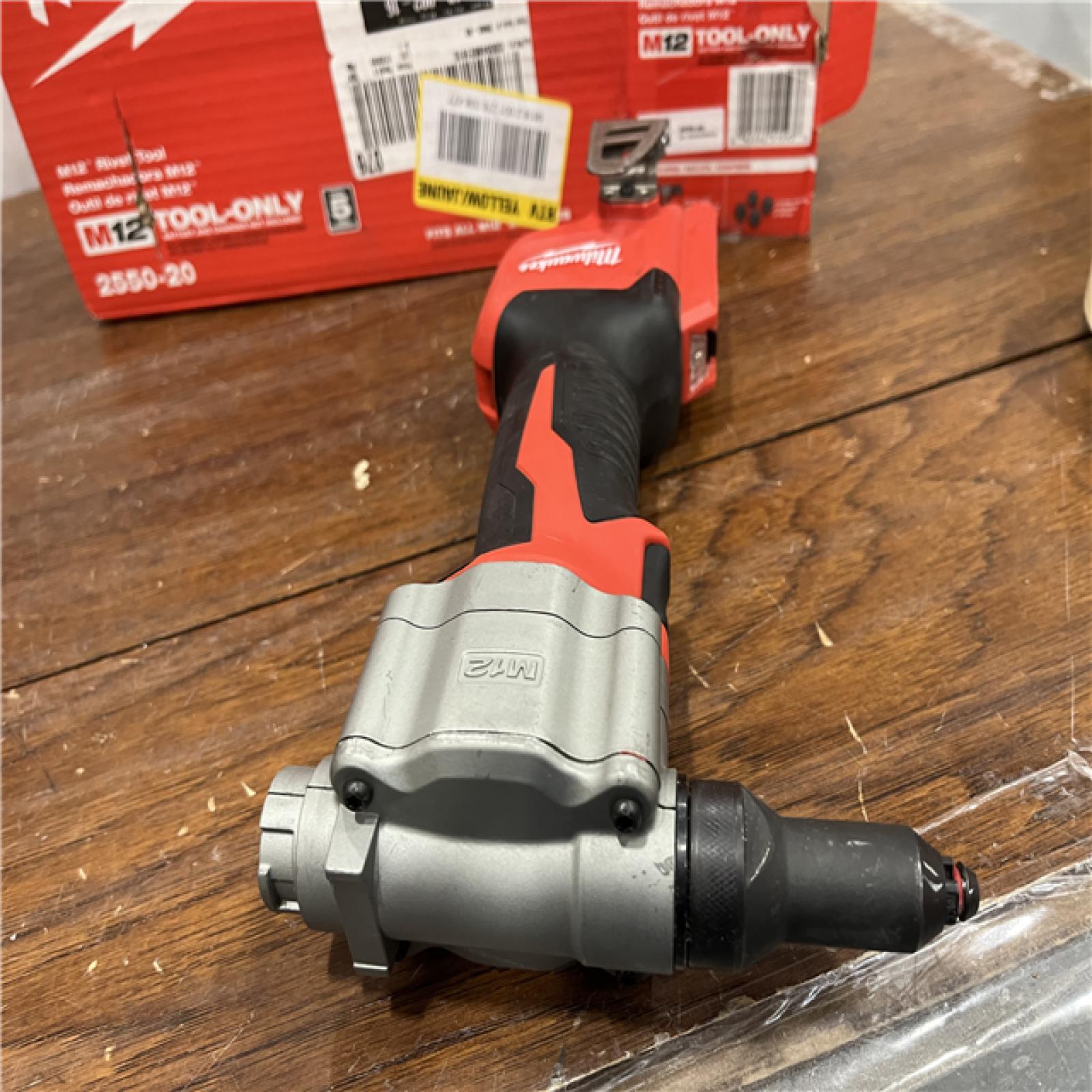 AS-IS M12 12-Volt Lithium-Ion Cordless Rivet Tool (Tool-Only)