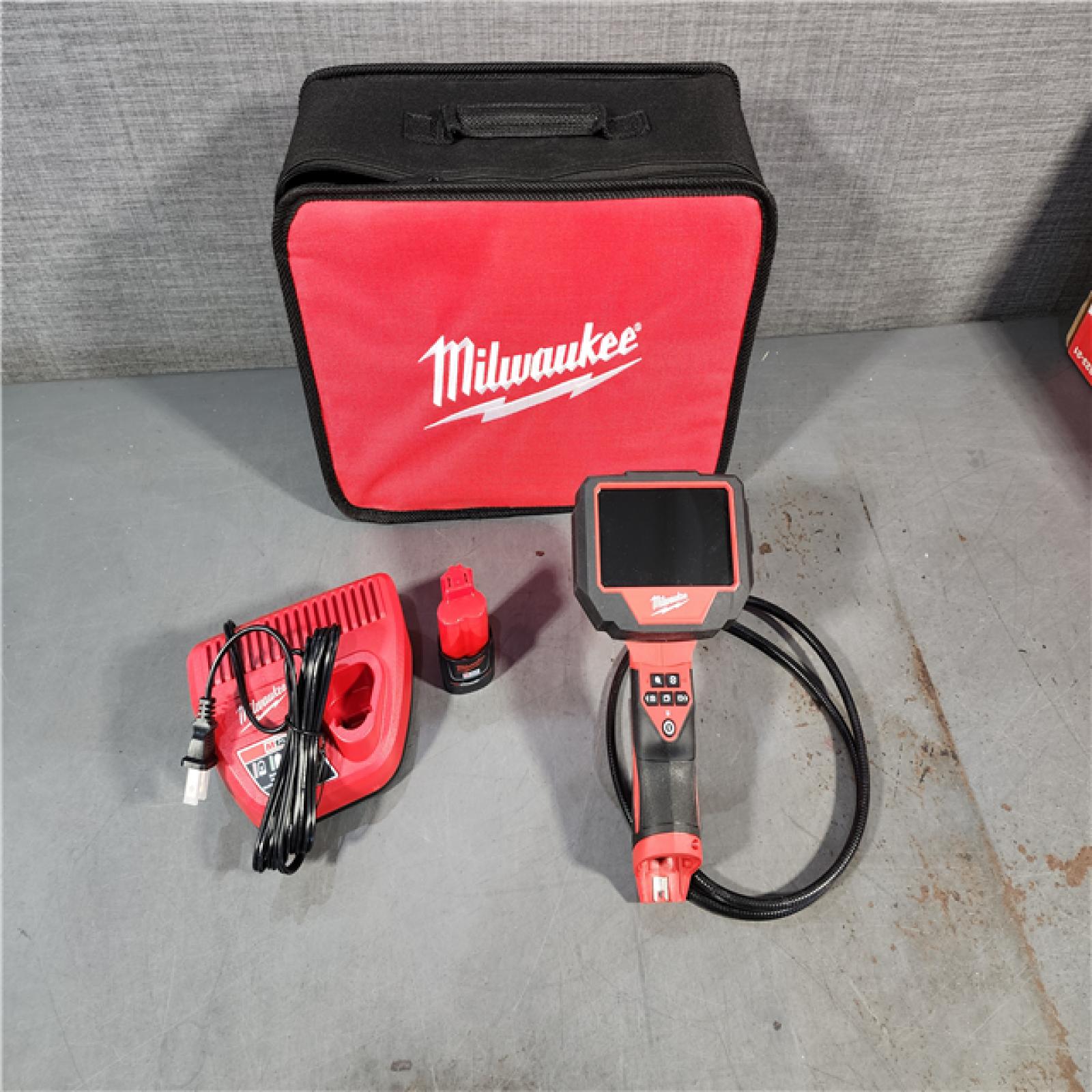 HOUSTON LOCATION - AS-IS M12 12V Lithium-Ion Cordless M-SPECTOR 360-Degree 4 Ft. Inspection Camera Kit