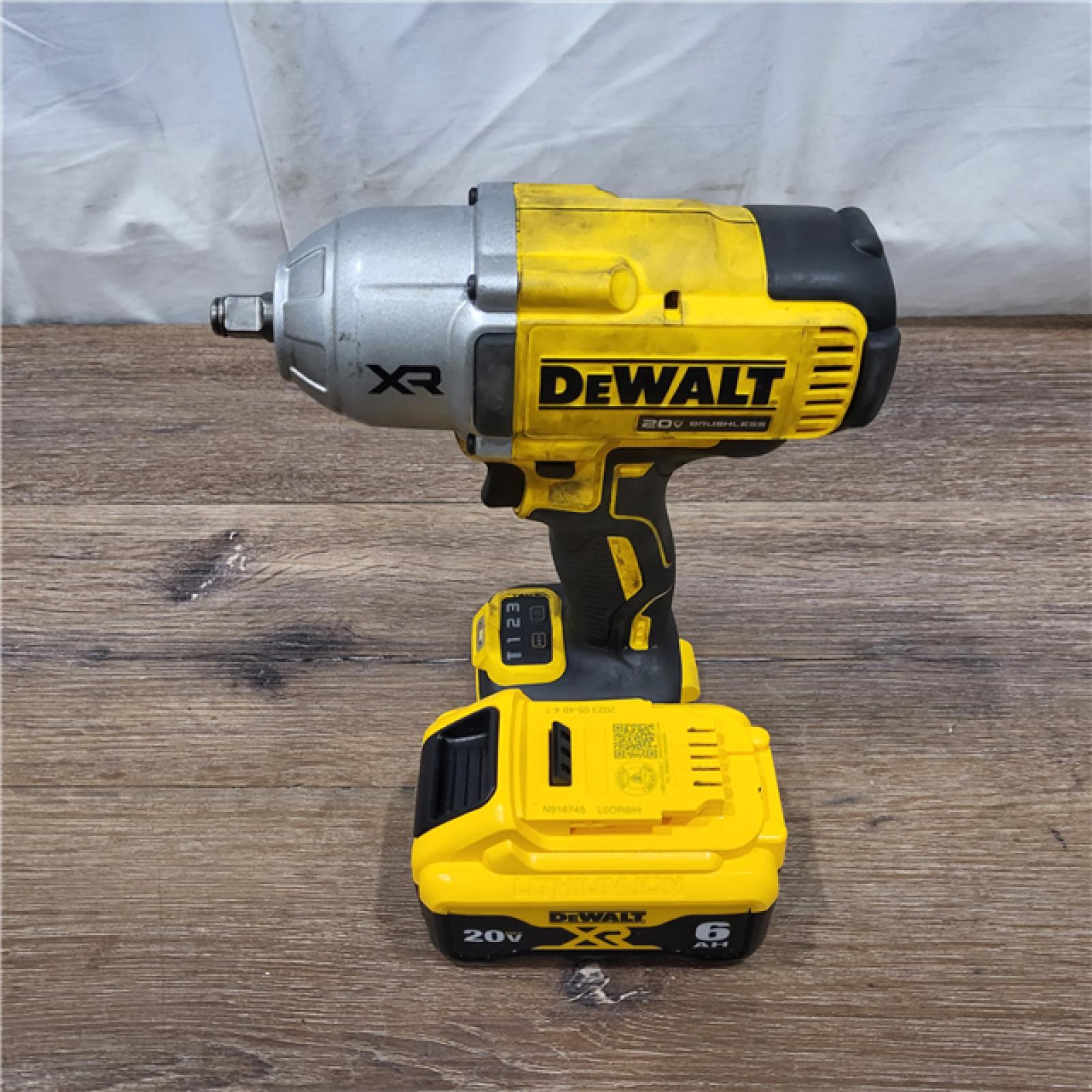 AS-IS DEWALT 20V MAX* XR 1/2  High Torque Impact Wrench with Hog Ring Anvil