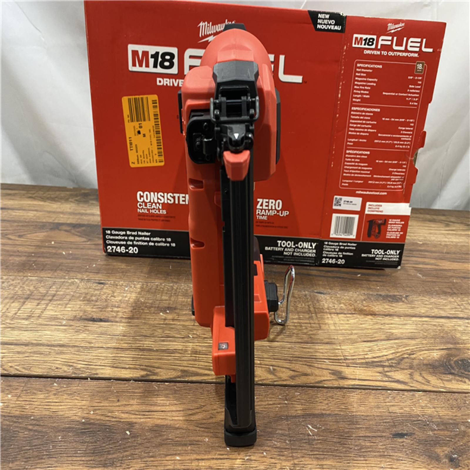 AS IS Milwaukee M18 FUEL 18 Gauge Brad Nailer