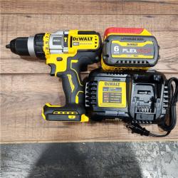 AS-IS Dewalt FLEXVOLT 20 Volt 1/2 in. Brushless Cordless Hammer Drill/Driver Kit (Battery & Charger)