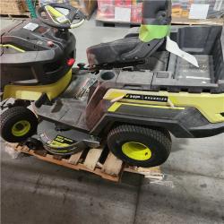 Dallas Location - As-Is RYOBI 80V HP Brushless 42 in Riding Lawn Tractor