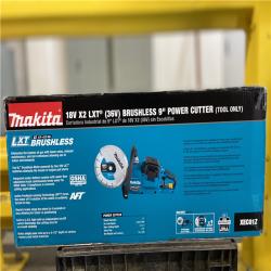 NEW! - MAKITA 18V X2 LXT Lithium-Ion (36V) Brushless Cordless 9 in. Power Cutter (Tool Only)