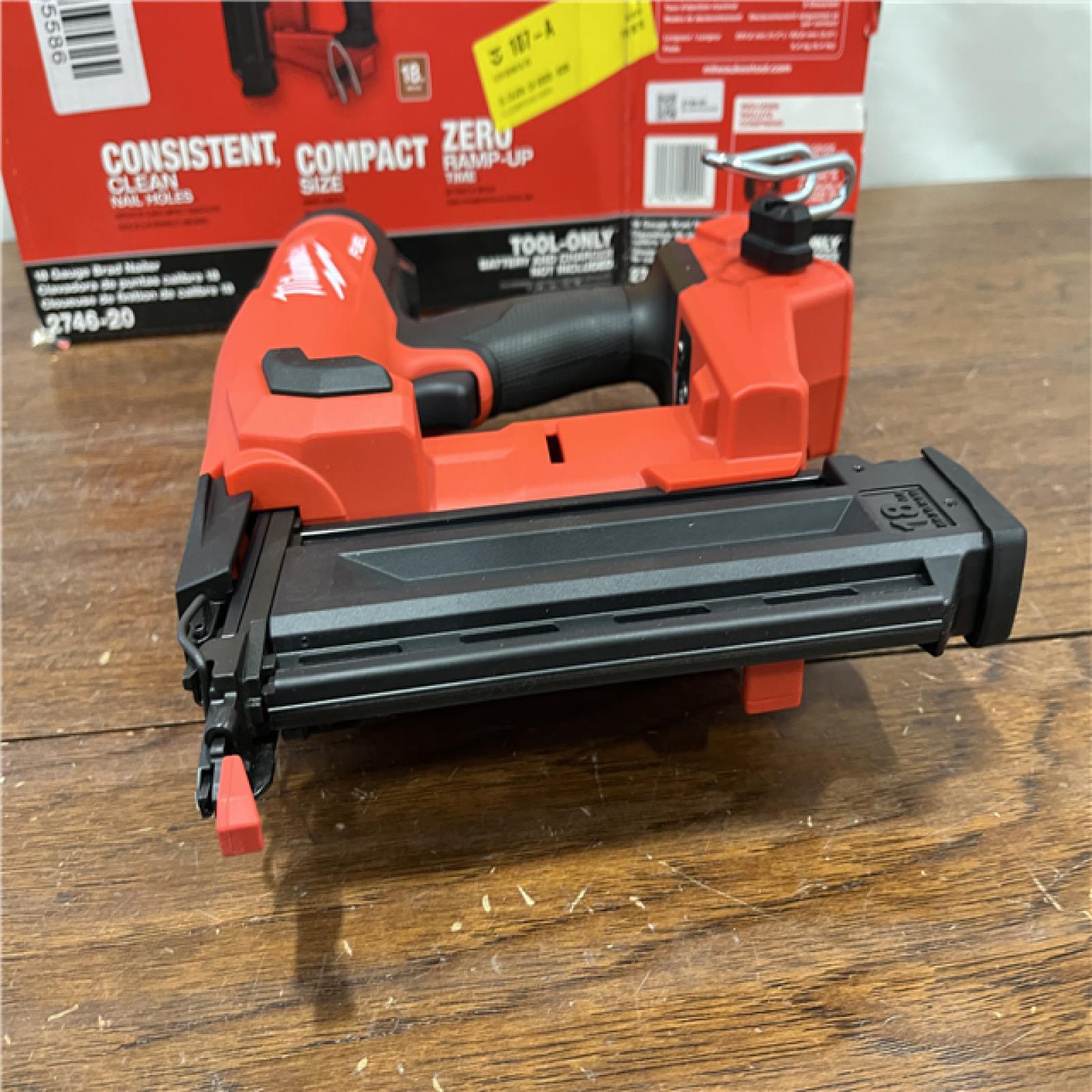 AS-IS Milwaukee M18 FUEL 18 Gauge Brad Nailer