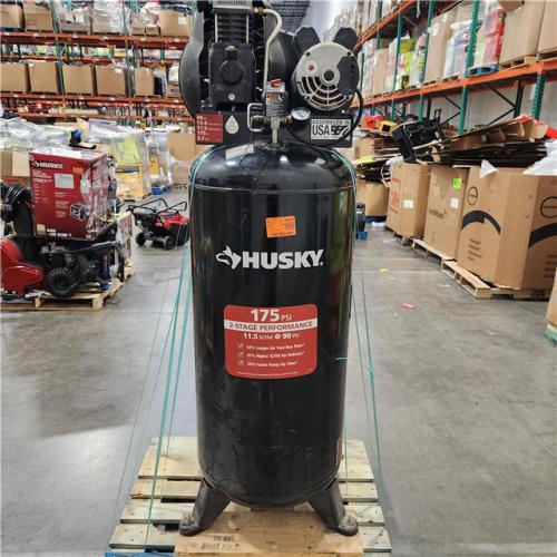 Dallas Location - As-Is Husky C603H Stationary Electric Air Compressor