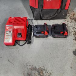 HOUSTON LOCATION - AS-IS M18 18V Lithium-Ion Brushless Cordless Compact Drill/Impact Combo Kit (2-Tool) W/(2) 2.0 Ah Batteries, Charger & Bag